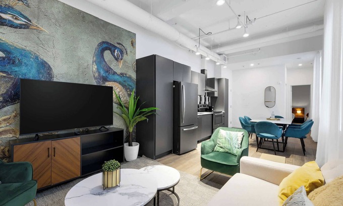 Downtown Montreal Apartamento | Downtown| Cozy 1BD 1BA|4Guests