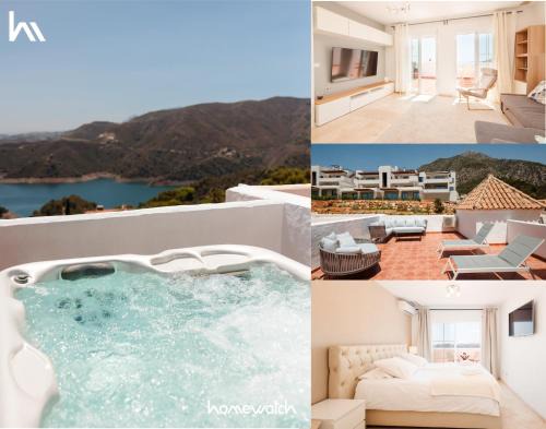 Istan Apartamento | Modern Penthouse with Private Jacuzzi, Panoramic Sea and Lake Views - 8 min to Puente Romano