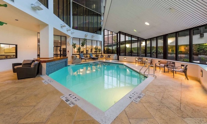 White Plains Hotel | Modern Pet-Friendly Two Queen Room Close to NYC Day Trips