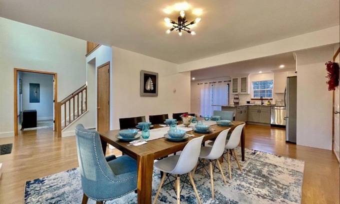 Albrightsville Chalet De Esquí | Modern Poconos home, game room, pool, waterparks
