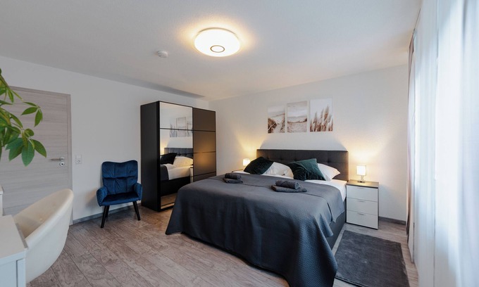 Ihlingen Apartamento | Modern - quiet location - close to the center - 2-room