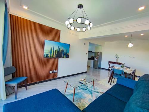 Central Province Apartamento | modern serenity suites apartments with swimming pool,modern equipped gym,private parking space, children playing ground, proximity to major shopping malls and unbeatable city views