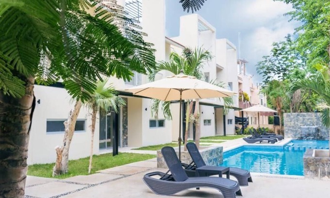 Puerto Aventuras Condominio | Modern Studio Puerto Aventuras 202