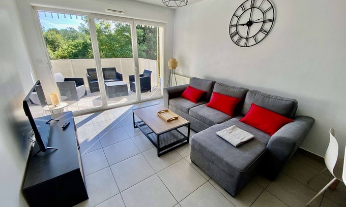 Croix-d'Argent Apartamento | Modern T2 of 45 m² in Montpellier
