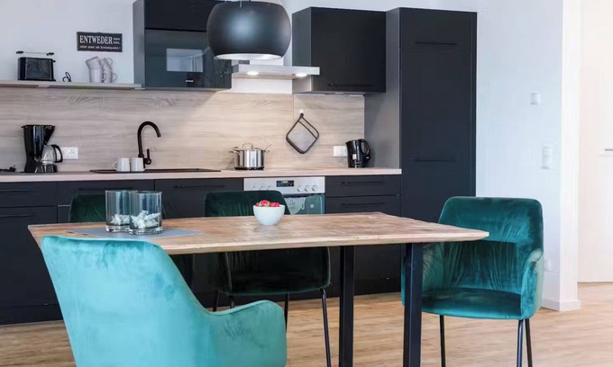 Wittmund Apartamento | Modern vacation apartment directly on the Friesensee "Strandbox Nord"