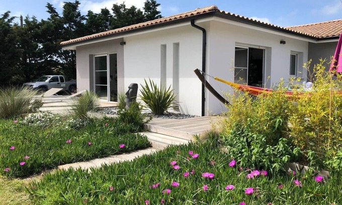 Vendays-Montalivet Casa | Villa moderna a 200 metros del mar