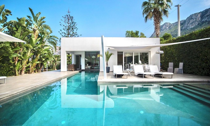 Terrasini Villa | Villa en Cinisi con 2 habitaciones, capacidad 4