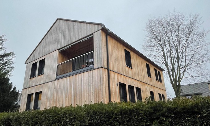 Wettringen Apartamento | Modern wooden vacation apartment in Wettringen | Münsterland | 1-6 persons