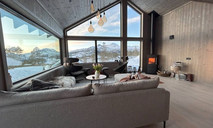 Hjartdal Cabina | Moderne hytte på Måsåfjell i Tuddal