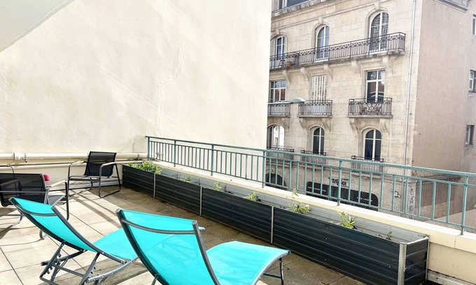 Poincare - Foch - Anatole France - Croix de Bourgogne Apartamento | Moderne T2 - Nancy Gare - Wifi - Netflix