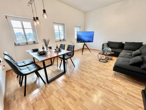Gauernitz Apartamento | Modernes Apartment mit Blick zur Elbe