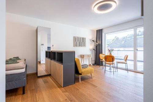 Telfs Apartamento | Modernes Studio mit sonniger Dachterrasse