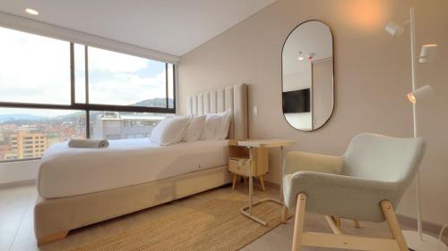 Usaquen Apartamento | Moderno Loft con Vistas Panorámicas de la Ciudad