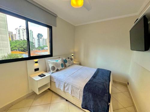 Indianopolis Apartamento | Moema Studium - metrô - garagem e internet -UH 309
