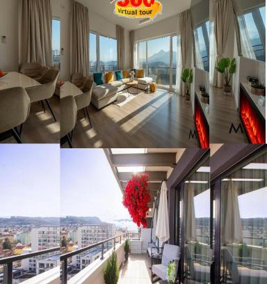 Brasov Apartamento | MoHost Penthouse-Top Floor Luxury Mountains View-AC-