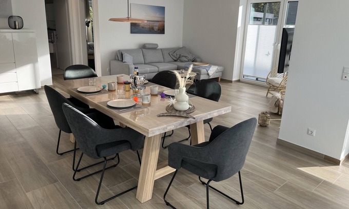 Dangast Apartamento | Moin and welcome to the Dangaster Meeresleuchten apartment!