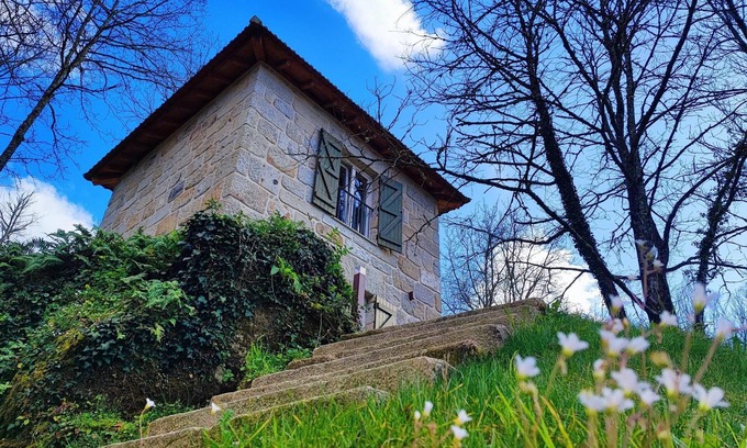 Soalhaes Cabaña | Refúgio da Moleira | Casa da Moleira | Naturaleza | Río