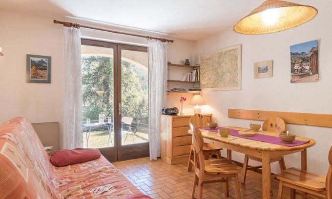 Monetier-les-Bains Apartamento | Monêtier Les Bains - Apartamento 3 piezas con jardín, renovado, cerca de Grand Bains