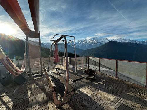 Plateau-d'Assy Apartamento | Mont Blanc view on a 40m2 Terrace
