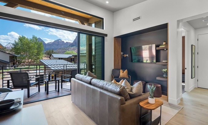 Zion National Park South Entrance Villa | Stunning Luxury Villa at The Montclair: 2 Bed, 1 Bath Retreat Awaits You