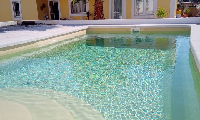 Pego Cabaña | Casa de Campo - Monte das Pedras - Piscina privada - Free Wifi