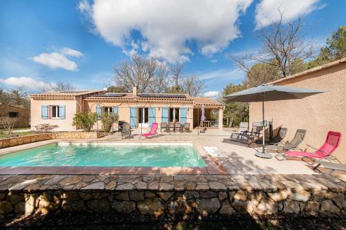 Montmeyan Casa | Montgit - Piscine grand jardin parking