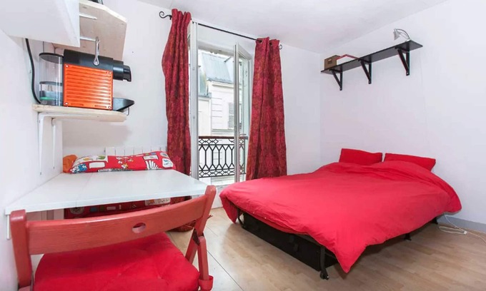 Montmartre Apartamento | Montmartre: Cosy and romantic studio 2 steps from Sacré Coeur