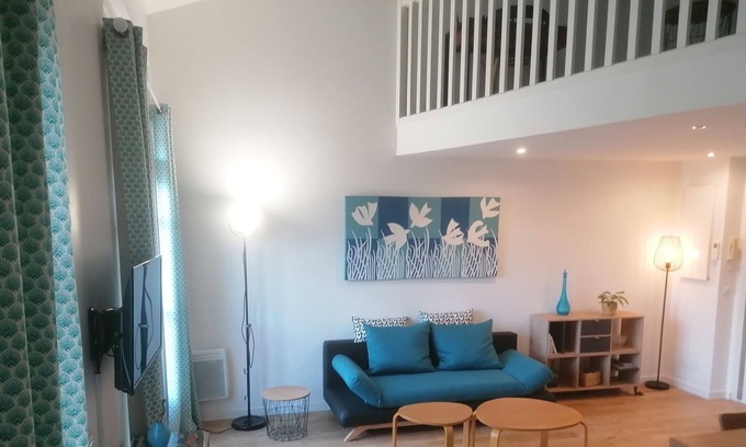 Gambetta Apartamento | Montpellier Centre Duplex Style Loft