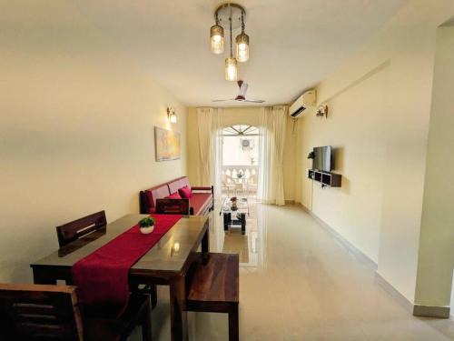 Colva Apartamento | Moon Bliss 1BHK, 5 min walk to Colva Beach