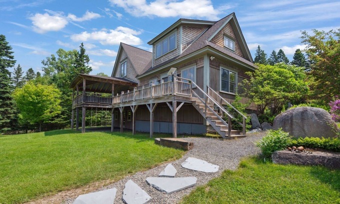 Rangeley Casa | Moose Ridge Haven | Spacious and beautifully appointed home with magnificent views