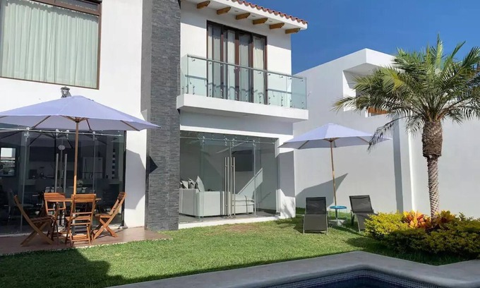 Tequesquitengo Casa | Casa more con alberca jacuzzi y completamente climatizada