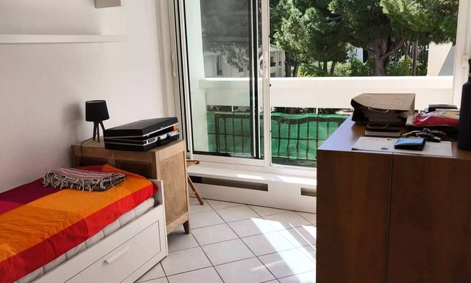 Montpellier Apartamento | Im Stadtzentrum, klimatisiertes Apartment mit Parkplatz N72