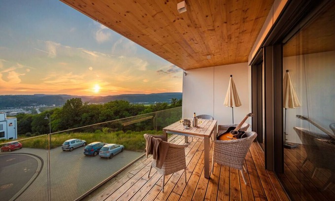 Kenn Apartamento | Mosel Sky Lounge con logia y vista panorámica
