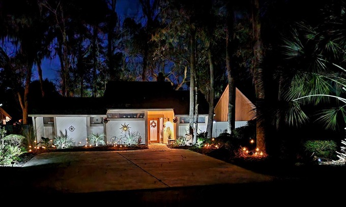Moss Creek Casa | Moss Creek * Patio muy privado con vistas a la laguna y salinas en vivo