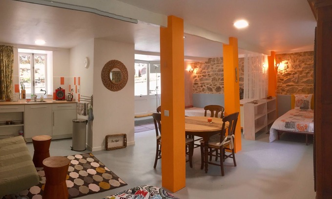 Blot-lʼEglise Casa | Moulin de la Fayolle, Chambre d'Amis