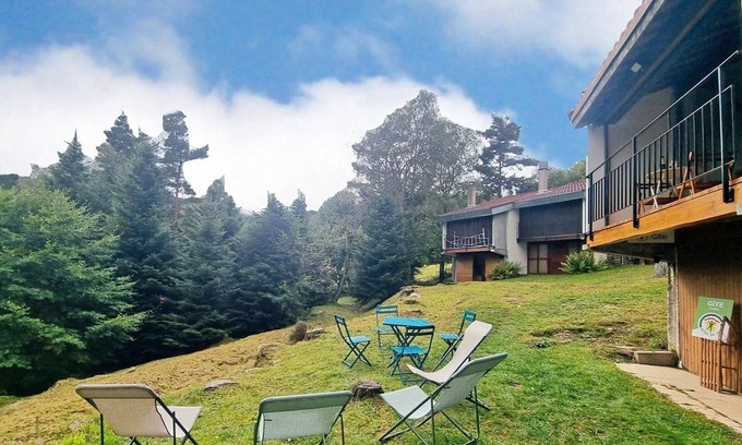 Chalmazel-Jeansagniere Apartamento | Tríplex Alpino con Sauna y Balcón, Vista a Pistas