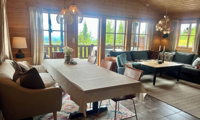 Sjusjoen Cabina | Mountain paradise ⭐️