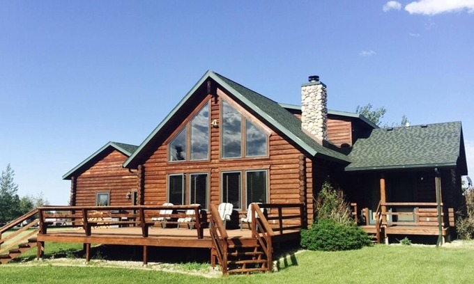 Red Lodge Chalet De Esquí | Mountain View Lodge en campo de golf