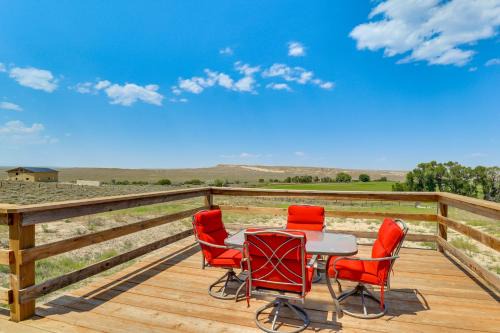 Lander Casa | Mountain-View Retreat in Lander with Private Yard!