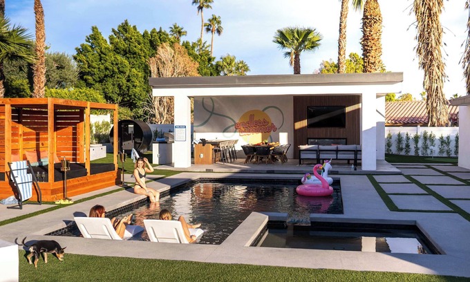 Vista Norte Casa | (MountainViews/Sauna/EVCharger/BBQ/Golf/HeatedPool) THE GLAM PALMS