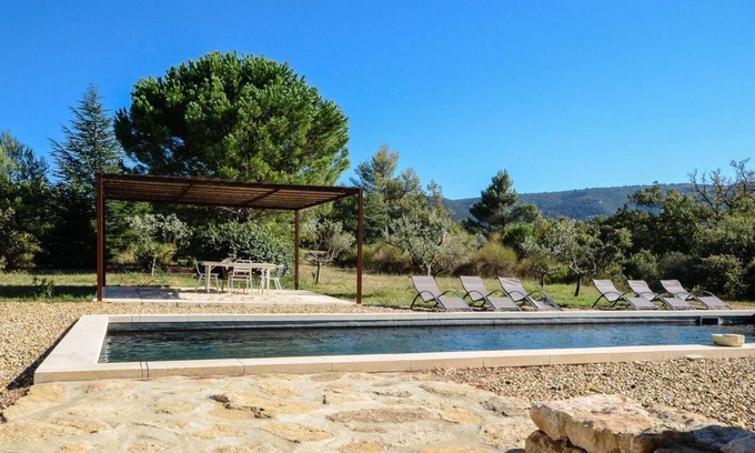 Menerbes Apartamento | Moustier de Menerbes 1 - entorno perfecto de campo / pueblo