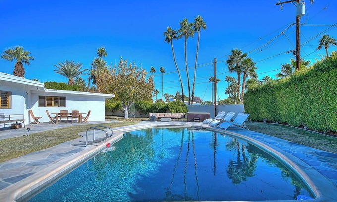 Sunrise Vista Chino Casa | Movie Colony Private Retreat with Location, Pool, Hot Tub & Mountain Views!