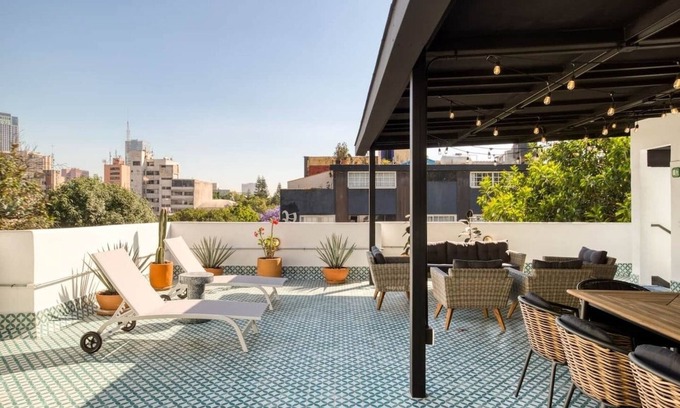 Zona Rosa Apartamento | Mr. W| Next to Reforma 1BR w/Rooftop