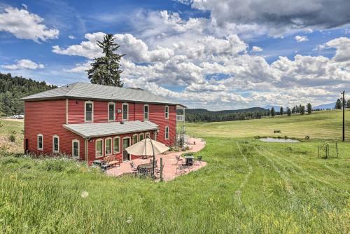 Conifer Casa | Mtn View and Group Ready Conifer Home on 100 Acres!