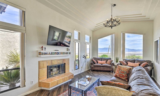 Borrego Springs Casa | Mtn-View Borrego Springs Home on Golf Course!