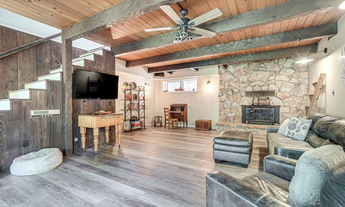 West Point Casa | Mtn-View Gem: Deck, Grill & Fire Pit in West Point