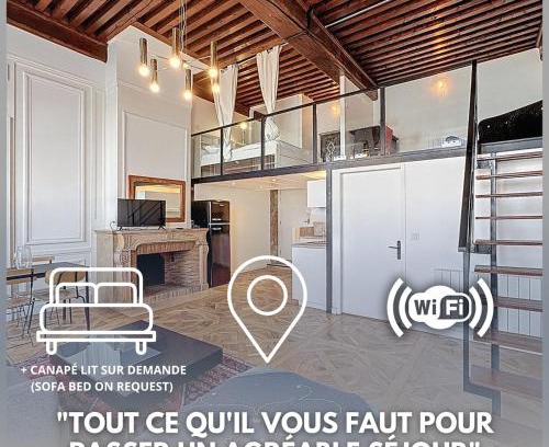Griffon - Royale Apartamento | My home Centre ville Lassagne-Central-Wifi-Sofabed