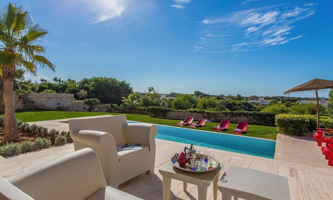Essaouira Villa | Villa en Diabat con 4 habitaciones, capacidad 8