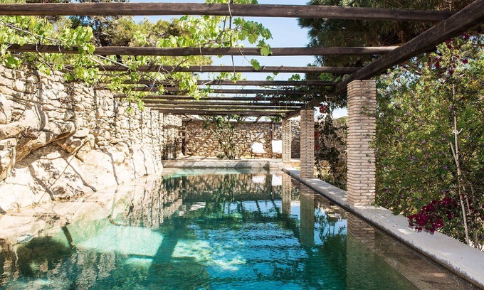 Drafaki Villa | Villa con maravillosas vistas del mar Egeo