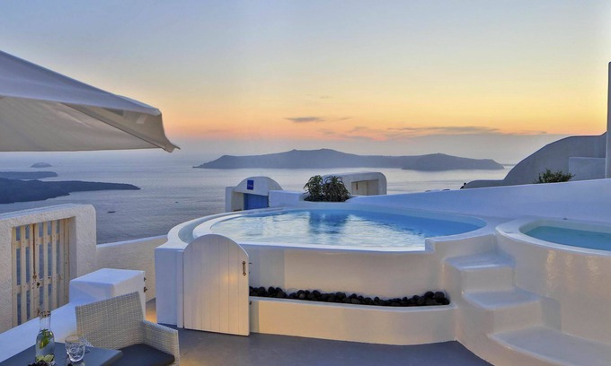 Firostefani Casa | Casa de vacaciones en Fira con 1 habitaciones, capacidad 2
